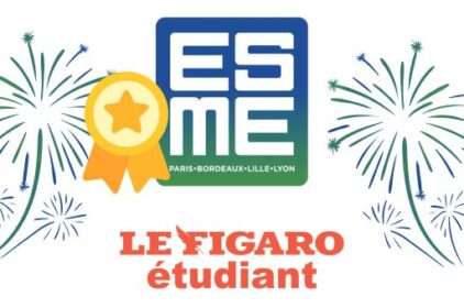 L’ESME au classement Le Figaro des écoles ingénieurs post-Bac 2026