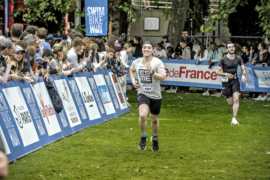 Grégoire et Maxence (ESME promo 2024) racontent leur triathlon de Paris